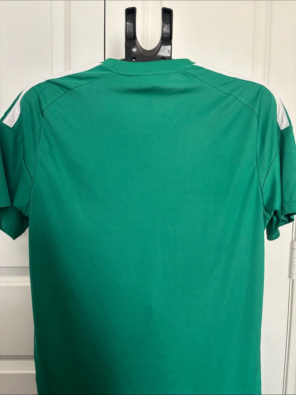 adidas Mexico Kids Green Soccer Jersey with White Accents